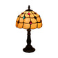 Lamp Bedroom Bedside Lamp Retro Bar Yellow Glass Lamp Resin Base Table Lamps Makeup Table Side Table Led Lights
