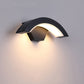 Led Wall Light Curved Moon Induction Wall Light