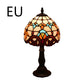 Lamp Bedroom Bedside Lamp Retro Bar Yellow Glass Lamp Resin Base Table Lamps Makeup Table Side Table Led Lights