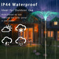 Solar Fiber LED Jellyfish Ground Light