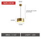 Nordic Creative Bedroom Bedside Single Head Small Chandelier