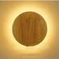 Circular Decorative Sconces Stairway Hallway Logs