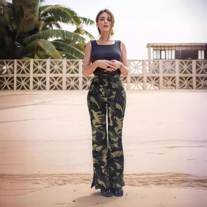 Split Trousers Street Trend Women&